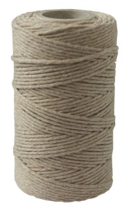 Sznurek bawełniany ozdobny Szary 100g  