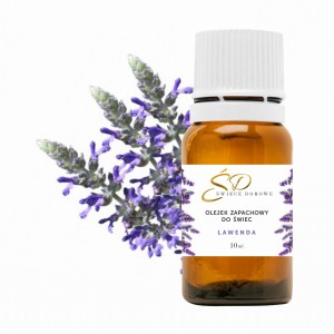 Zapach do świec wosku parafin 10ML LAWENDA