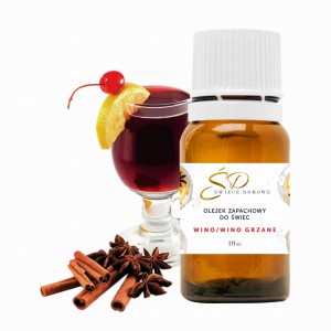 Zapach do świec 10MLGrzane Wino