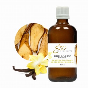Zapach do świec 100ML Zapach :  Gruszka pieczona z kruszonką 