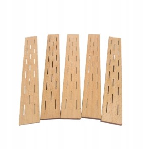 Knot drewniany do wosku sojowego Nacinany 5st 10cm