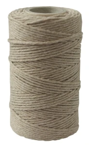 Sznurek bawełniany ozdobny Szary 100g  
