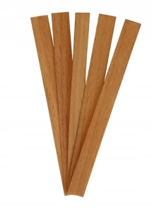Knot drewniany do wosku sojowego knoty 5szt 8cm