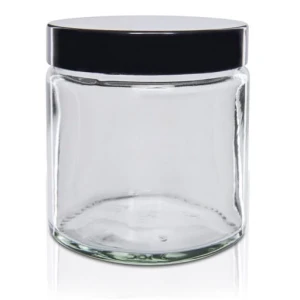Słoik bezbarwny szklany do świec sojowych 120ml