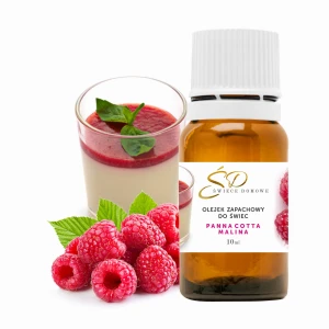 Zapach do świec 10ML Panna Cotta Malina