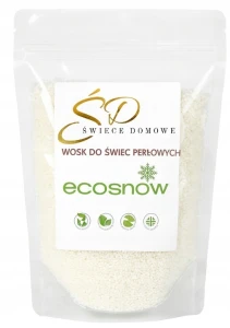 Wosk do świec sypanych wosk perłowy do świec 1 kg ECO SNOW